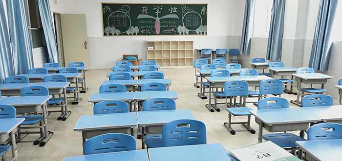 博仕有成課桌椅入駐寧遠(yuǎn)實驗學(xué)校